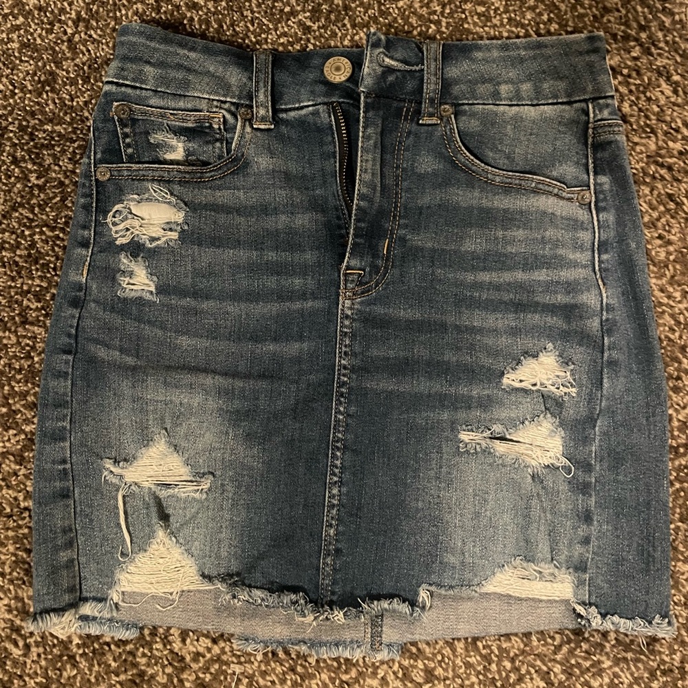 American Eagle jean skirt